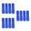 12Pcs Blue Plastic Threaded Broom Handle Connector for Mop Extensions 10