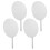 16 Pcs Diy Double Sided Sublimation Fan Blank Portable Handheld 2