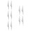 10Pcs Interchangeable Stainless Steel Replacement for DIY 8