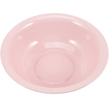 3Pcs Pink Enamel Kitchen Basin for Vegetable and Fruit Wash