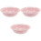 3Pcs Strong Pink Enamel Basin for Kitchen Vegetable and Fruit Cleaning 5