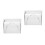 2Pcs Transparent Attendance Machine Protector Cover Waterproof 7