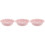 3Pcs Strong Pink Enamel Basin for Kitchen Vegetable and Fruit Cleaning 6
