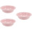 3Pcs Strong Pink Enamel Basin for Kitchen Vegetable and Fruit Cleaning 9