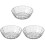 3Pcs White Mixing Bowls Fruit Salad Vegetable Serving Bowls 2