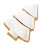 5Pcs Christmas Tree Shaped & White Ceramic Snack Dish 2
