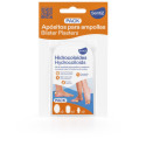 Pansements hydrocolloïdes assortis, 6 unités