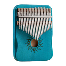 Kalimba Thumb Piano 17 Keys Durable Wood Body Easy Play CTone Sound for Beginners and Kids