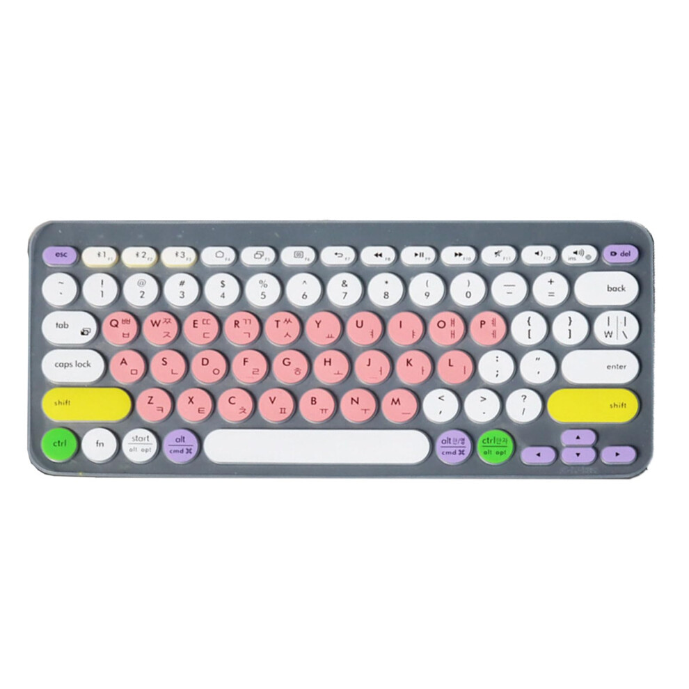 Korean Silicone Keyboard Cover For Logitech K380 K480 Spill Resistant Ultra Thin Dust Protector 9099447373465