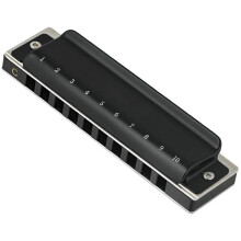Blues Harmonica Key of C 10 Hole Diatonic Harp for Adults, Clear Sound and Comfortable Grip