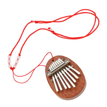 Kalimba Thumb Piano 8 Key Mini Wooden Instrument for Beginners Adults and Kids Clear Sound