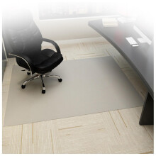 Office Chair Mat for Carpet with AntiSlip Backing, Easy Glide and Clean, Beige 90 x 150 cm