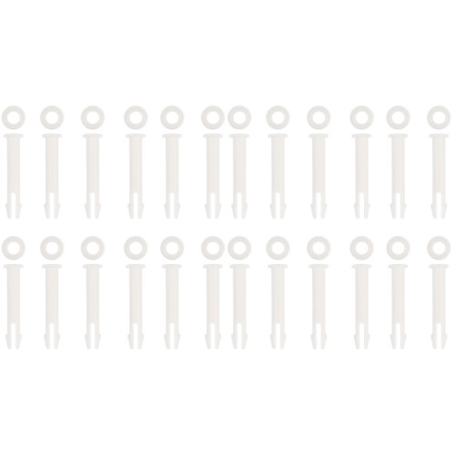 24Pièces Accessoires Broches Plastique Connecteurs 2