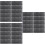 30Pièces Protecteurs Clavier PVC Noir Et Stickers Multilingues 7