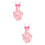 2Pièces Costumes Vol Rose Réutilisables Couches 7