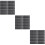 30Pièces Protecteurs Clavier PVC Noir Et Stickers Multilingues 9