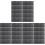30Pièces Protecteurs Clavier PVC Noir Et Stickers Multilingues 2