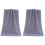 2Pièces Serviettes En Coton Bleu Pour Bain Usage Familial 2