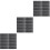 30Pièces Protecteurs Clavier PVC Noir Et Stickers Multilingues 5