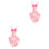 2Pièces Costumes Vol Rose Réutilisables Couches 3
