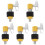 5Pièces Pièces Batterie Hi-Hat Clutch Compact Aluminium 2
