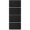 4Pièces Couvre-Écrans Noir En Coton Extensible Pour Ordinateur Desktop 9