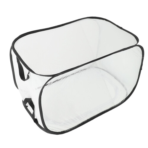 2Pièces Boîte Pliable Blanche Pour Capturer Et Observer Insectes 2