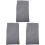 3Pièces Liner De Couchage Polyester Gris Pour Camping Randonnée 4