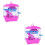2Pièces Habitat Hamster Rose Multifonction En Sécurisé 5