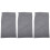 3Pièces Liner De Couchage Polyester Gris Pour Camping Randonnée 6