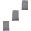 3Pièces Liner De Couchage Polyester Gris Pour Camping Randonnée 7