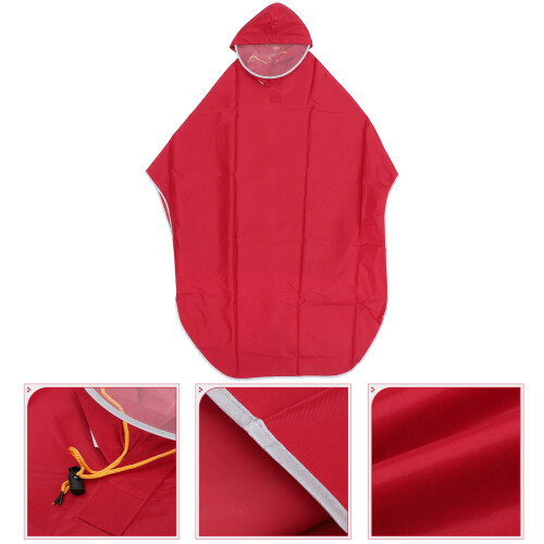 3Pièces Poncho Coupe Courte Mobilité Protection 2