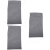 3Pièces Liner De Couchage Polyester Gris Pour Camping Randonnée 9