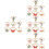 28Pièces Mode Cartoon Accessoires Colorés 8