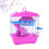 2Pièces Habitat Hamster Rose Multifonction En Sécurisé 7