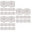 30Pièces D'angle Blancs En Polyéthylène Pour Usage 9