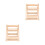 2Pièces Organisateur Bois Clair Multi-Niveaux Polyvalent 4