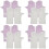 8Paires Anti-Uv Nylon Souple 6