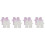 8Paires Anti-Uv Nylon Souple 5