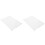 2Pièces Housse Clavier Transparent Pour Laptop Avec Sortie Câble 4