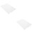 2Pièces Housse Clavier Transparent Pour Laptop Avec Sortie Câble 8