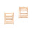 2Pièces Organisateur Bois Clair Multi-Niveaux Polyvalent 7