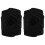 2Pièces Manchons Genou Noir Portable Confortable Support 3