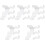 5Ensembles Support Mural Batte Baseball Transparent Durable 5
