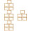 20Pièces Cadres Photo Papier Retro Accessoires 7