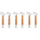 6Pièces Rouleaux Bois Pour Jointures Pose Papier Peint 5
