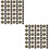 40Ensembles Boutons Bronze Café Pour Décoration Couture 7