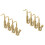 8Pièces Saxophone Pour Bricolage Décoration Et Pendentif 5
