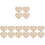 16Pièces Étiquettes Bébé Bois Beige Décor 4