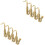 8Pièces Saxophone Pour Bricolage Décoration Et Pendentif 4